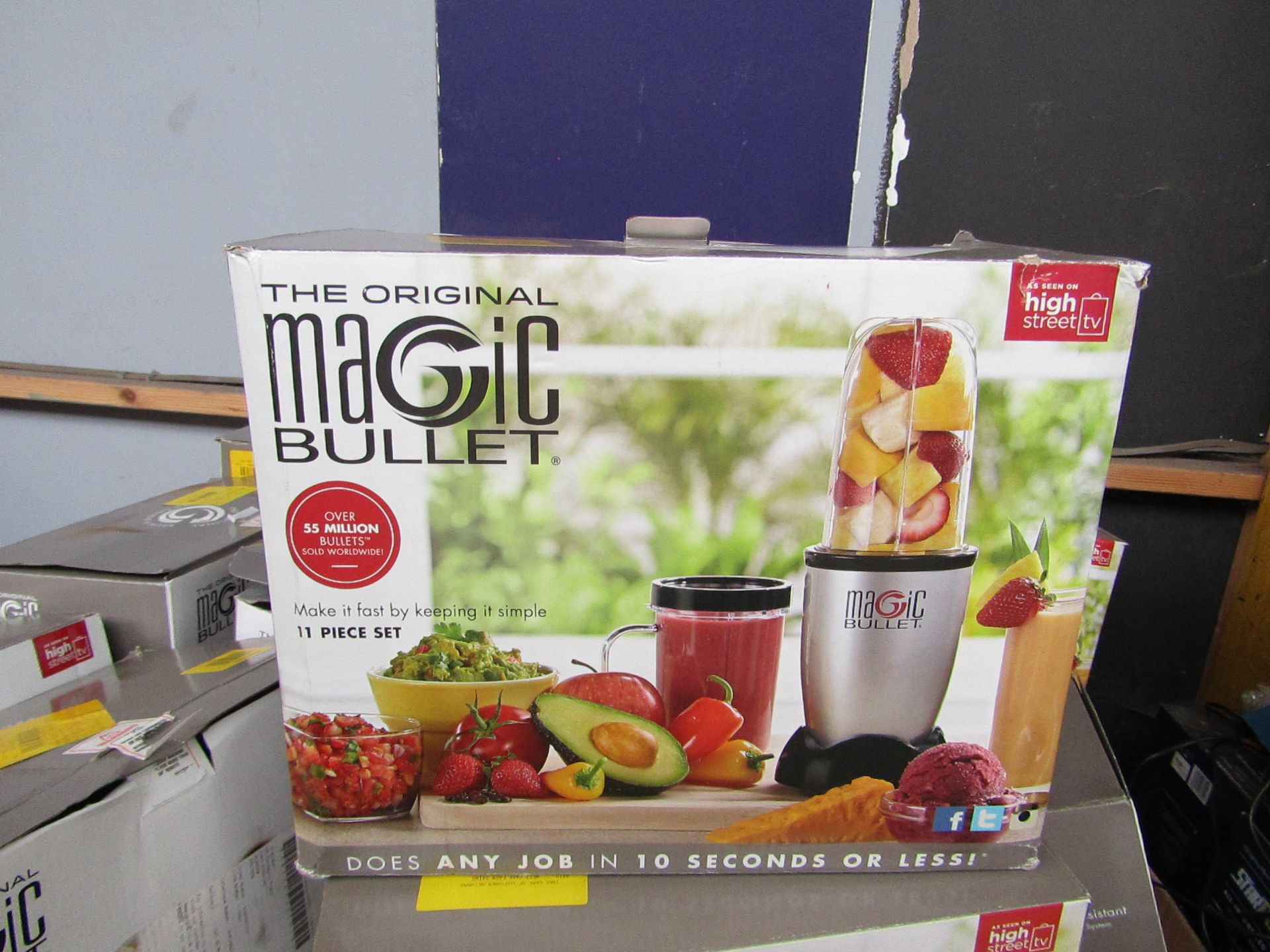 | 5X | MAGIC BULLET | UNTESTED AND BOXED | NO ONLINE RE-SALE | SKU C5060191467360 | RRP £39.99 |