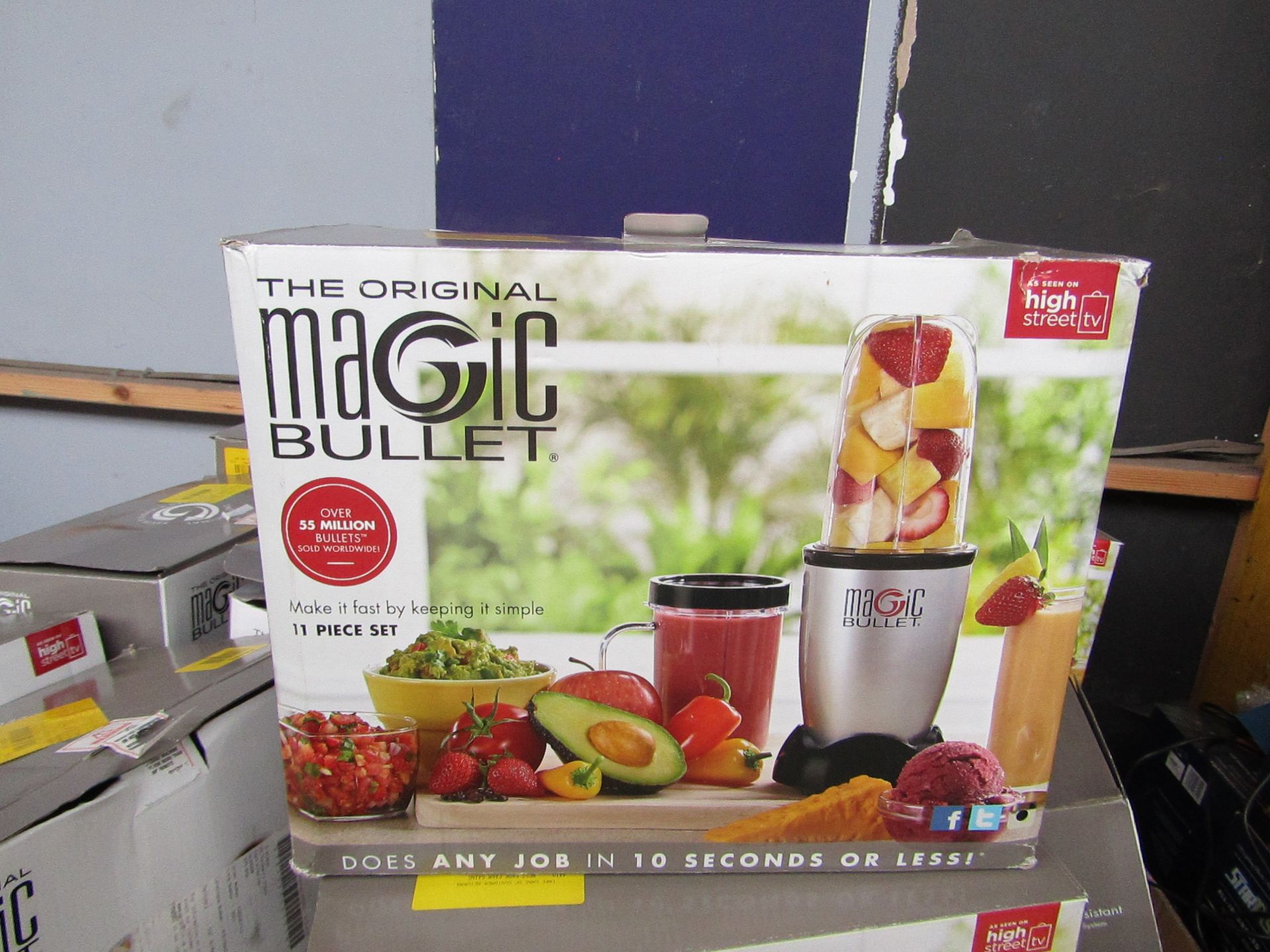 | 5X | MAGIC BULLET | UNTESTED AND BOXED | NO ONLINE RE-SALE | SKU C5060191467360 | RRP £39.99 |