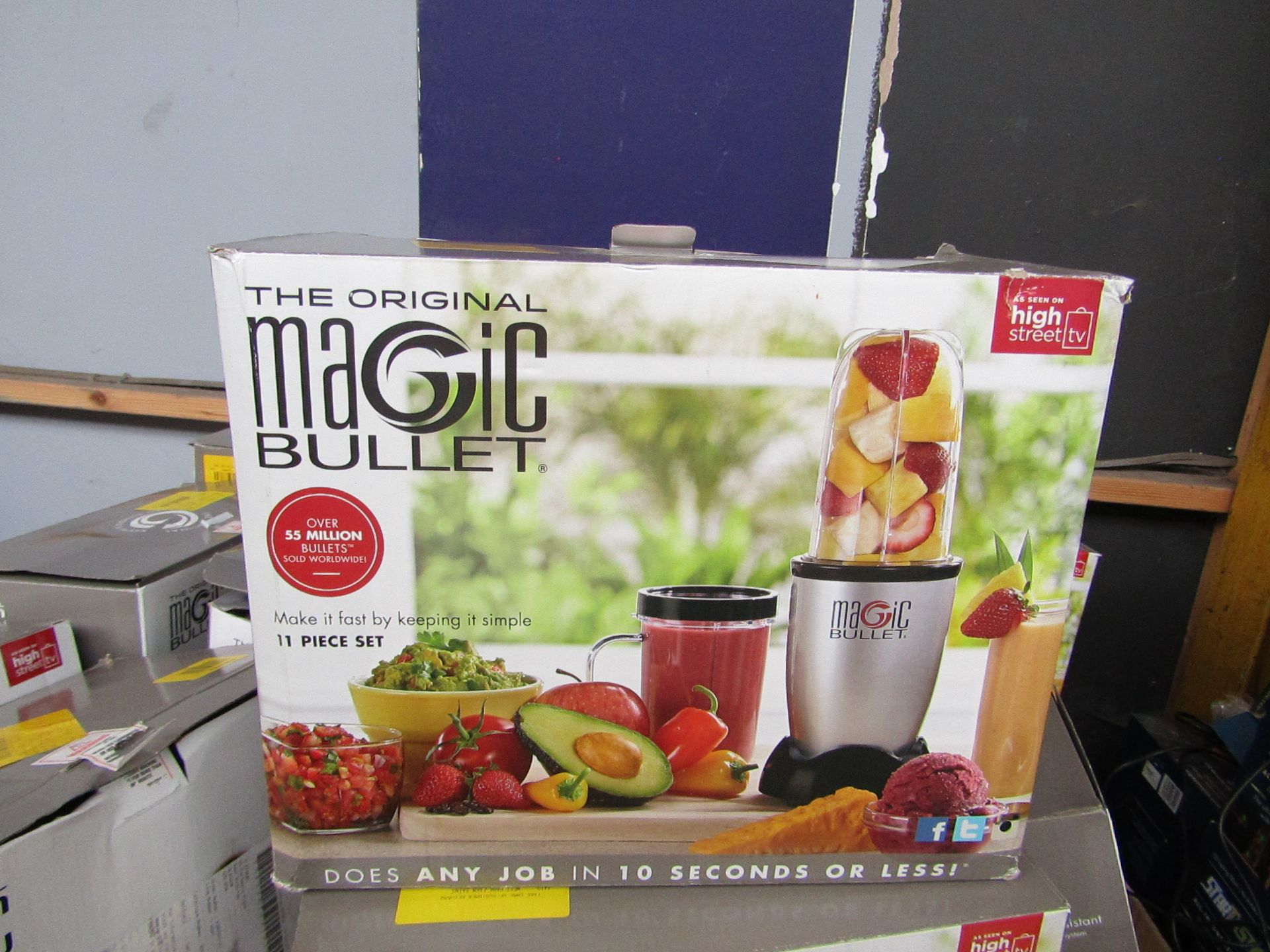 | 5X | MAGIC BULLET | UNTESTED AND BOXED | NO ONLINE RE-SALE | SKU C5060191467360 | RRP £39.99 |