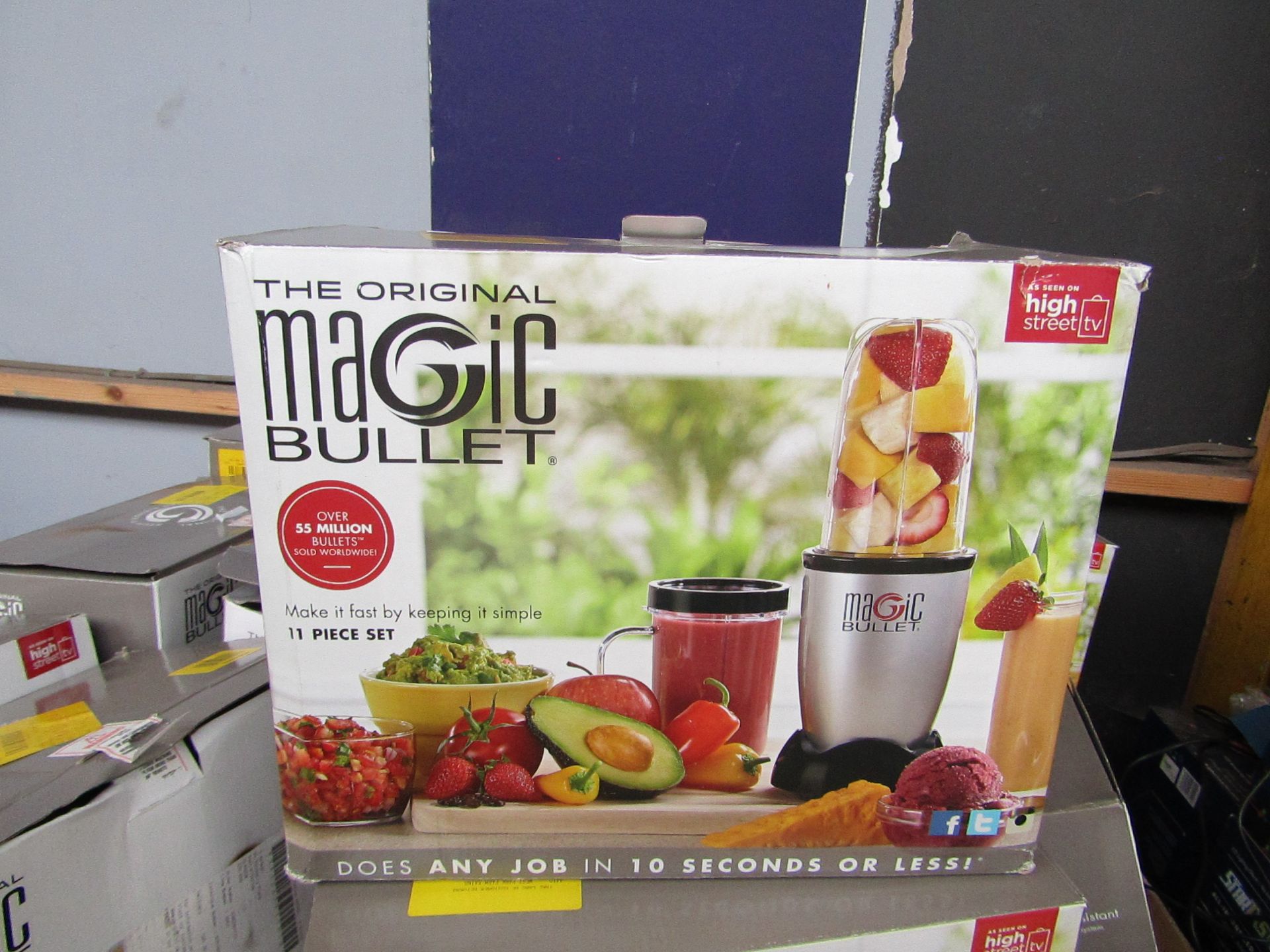 | 5X | MAGIC BULLET | UNTESTED AND BOXED | NO ONLINE RE-SALE | SKU C5060191467360 | RRP £39.99 |