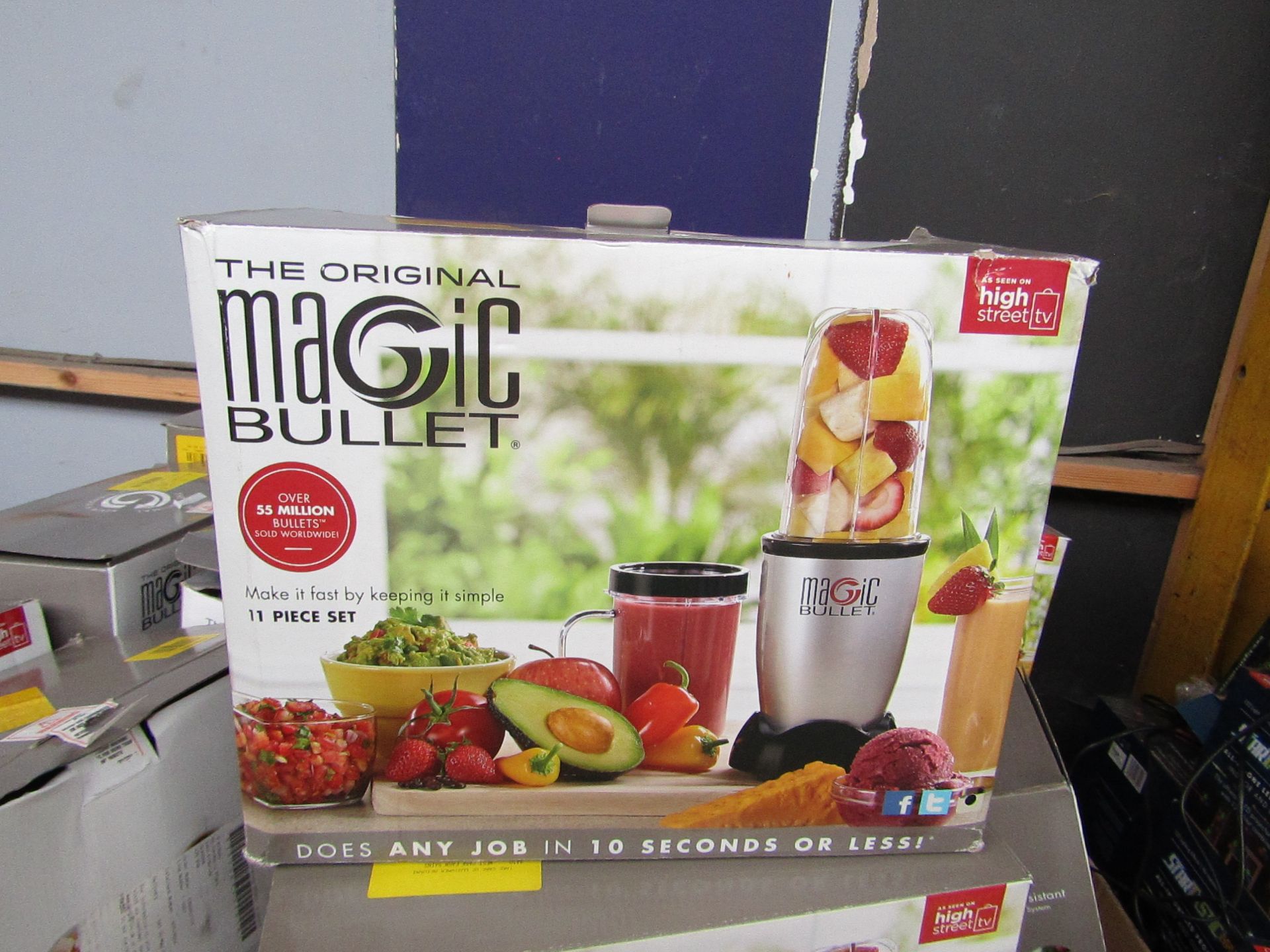 | 5X | MAGIC BULLET | UNTESTED AND BOXED | NO ONLINE RE-SALE | SKU C5060191467360 | RRP £39.99 |