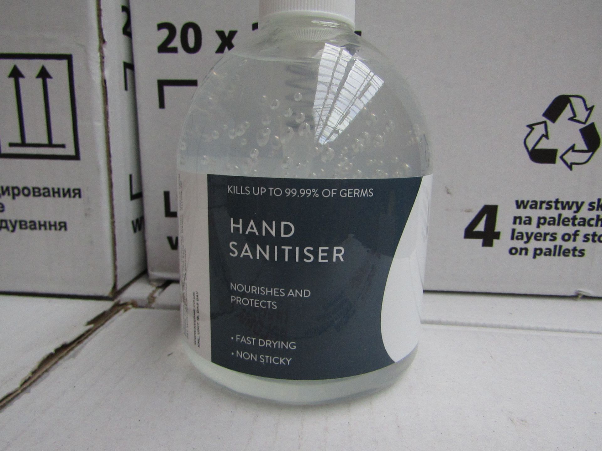 1x Hand Sanitier (500ml) - Kills Up to 99.9% of Germs - New.