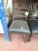 2x Bayside Furnishings dinign chairs, may have scuffs or marks but nothing major