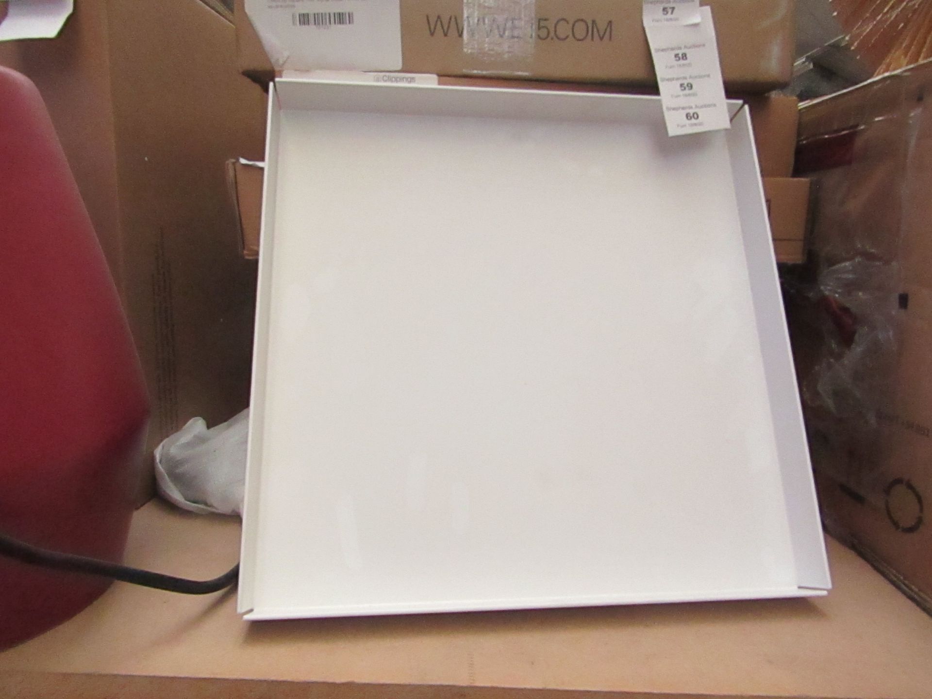 | 1X | E15 CM04 SQUARE TRAY SIGNAL WHITE - MORE INFO AT HTTPS://WWW.NEST.CO.UK/PRODUCT/E15-CM04-