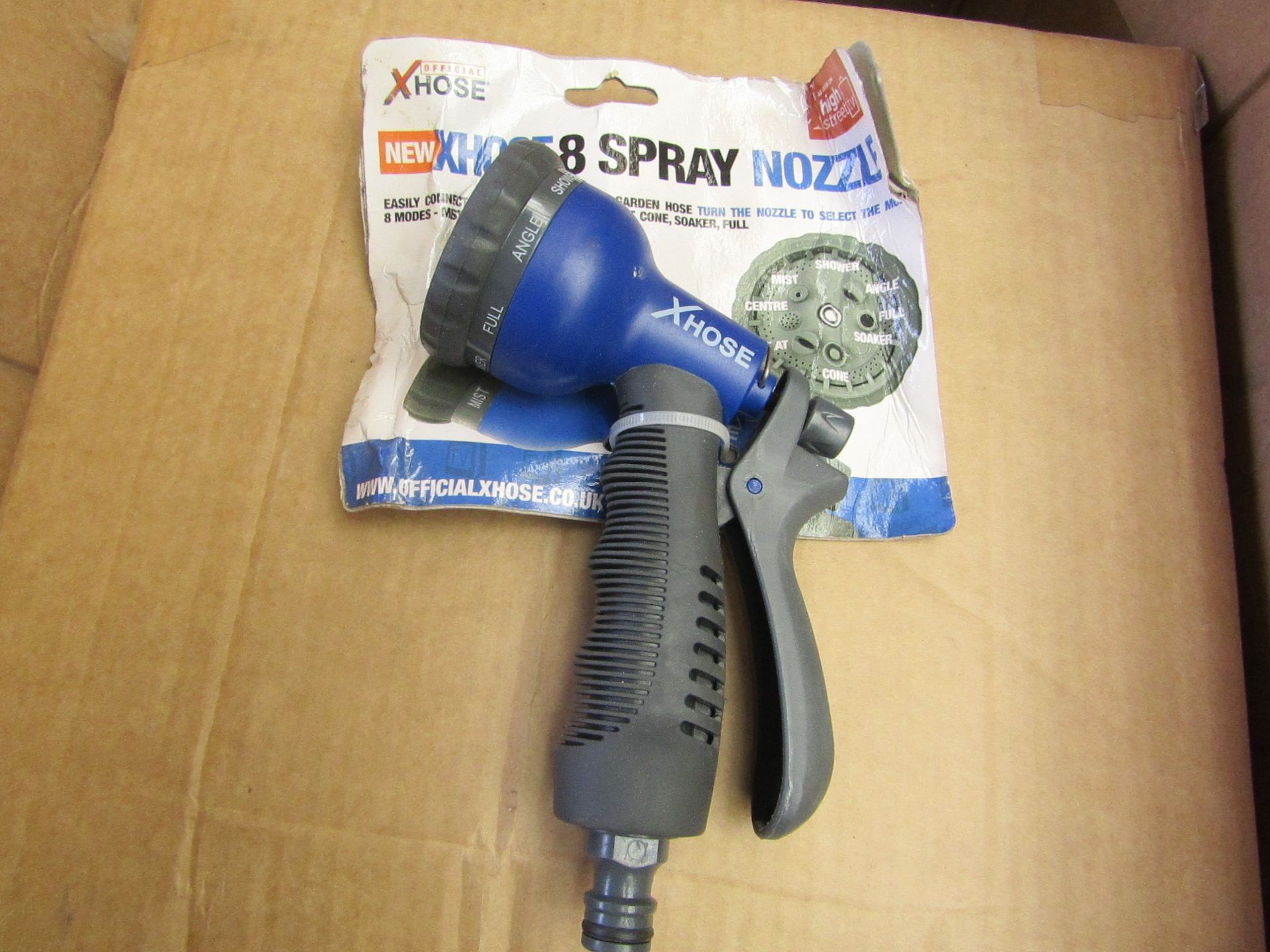 | 1X | XHOSE SPRAY NOZZLE | UNCHECKED AND PACKAGED | NO ONLINE RE-SALE | SKU - | RRP - | TOTAL LOT