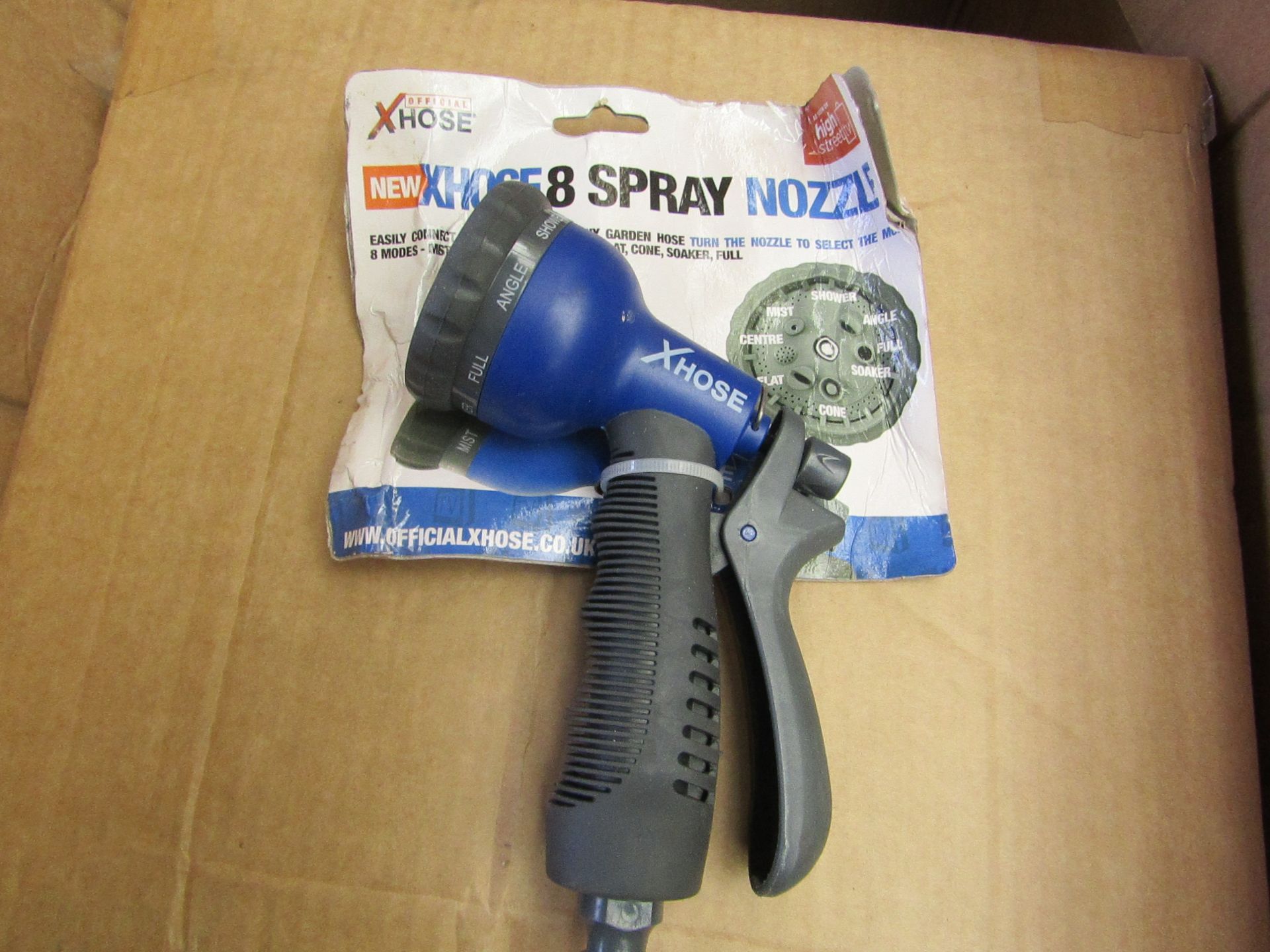 | 1X | XHOSE SPRAY NOZZLE | UNCHECKED AND PACKAGED | NO ONLINE RE-SALE | SKU - | RRP - | TOTAL LOT