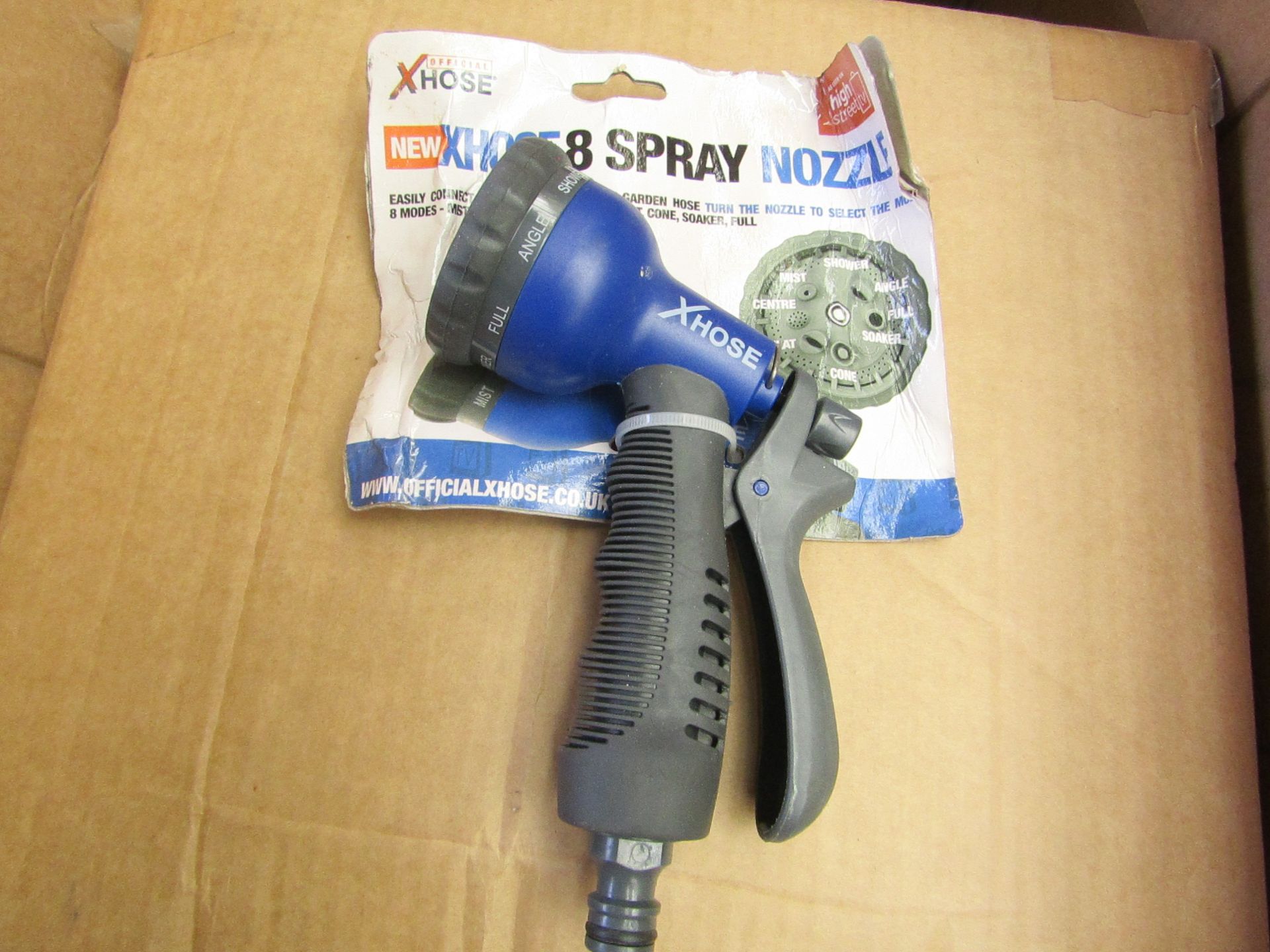 | 1X | XHOSE SPRAY NOZZLE | UNCHECKED AND PACKAGED | NO ONLINE RE-SALE | SKU - | RRP - | TOTAL LOT