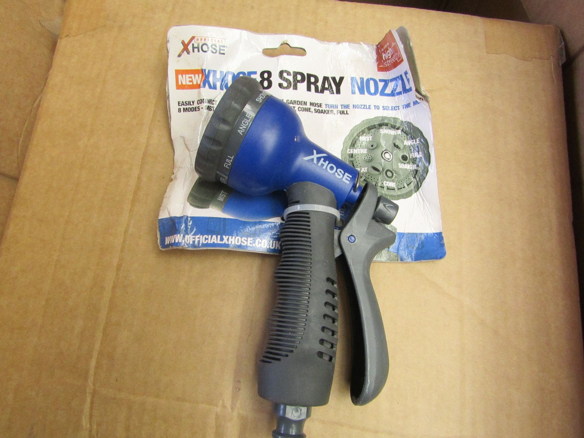 | 1X | XHOSE SPRAY NOZZLE | UNCHECKED AND PACKAGED | NO ONLINE RE-SALE | SKU - | RRP - | TOTAL LOT
