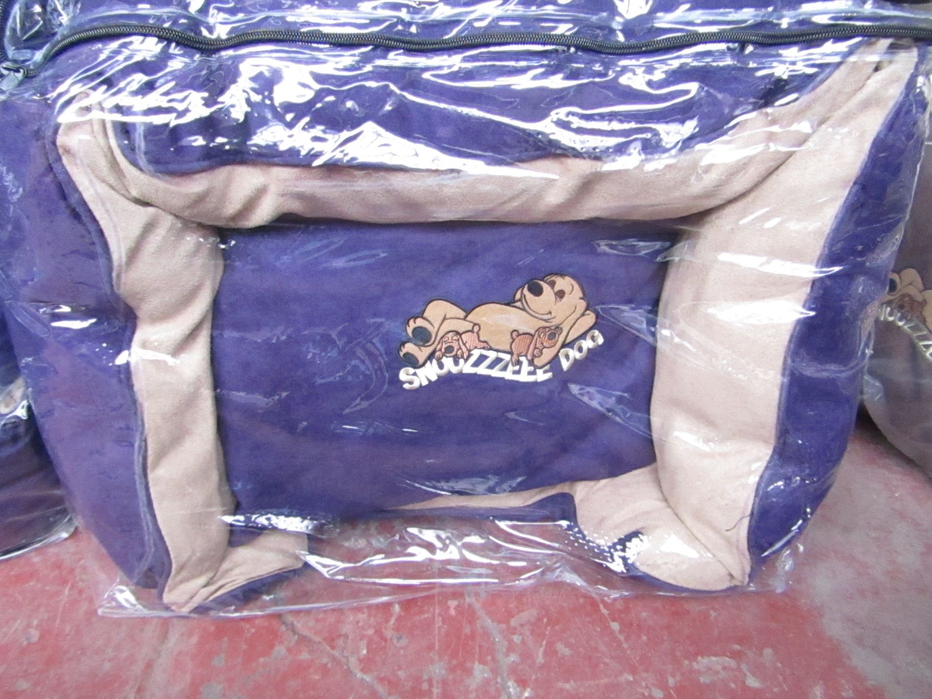 5x Snoozzzeee Dog - Purple Sofa Dog Bed (23") - All New & Packaged.