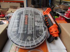 | 1X | RENOVATOR TWIST A SAW WITH ACCESSORY KIT | TESTED AND WORKING BUT WE HAVEN'T CHECKED IF ALL