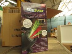 | 1X | STARTASTIC ACTION LASER PROJECTORS WITH 6 LASER MODES | NEW AND BOXED | SKU