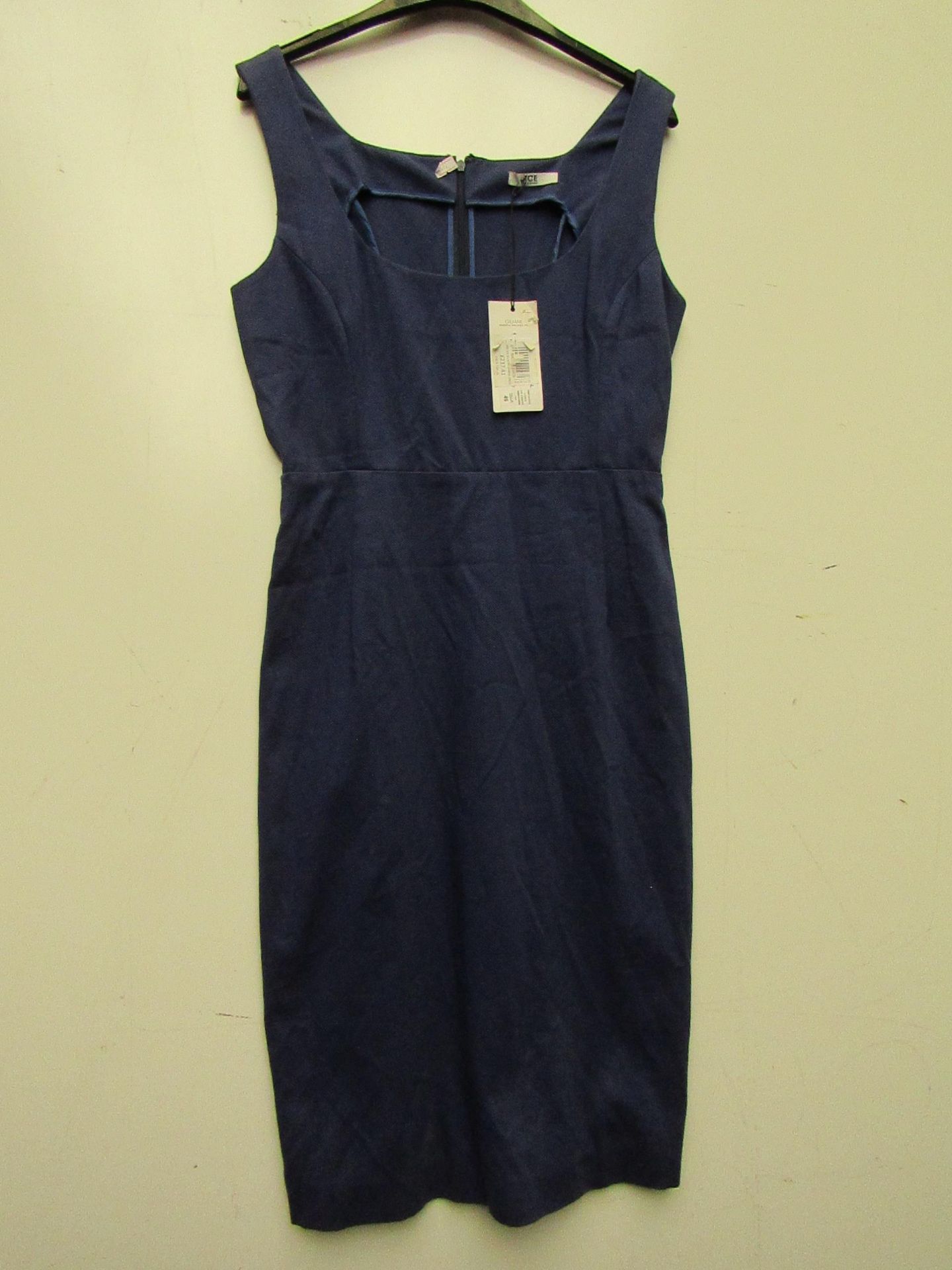 Ice Iceburg Ladies Blue Dress size 46 RRP £237 with tag