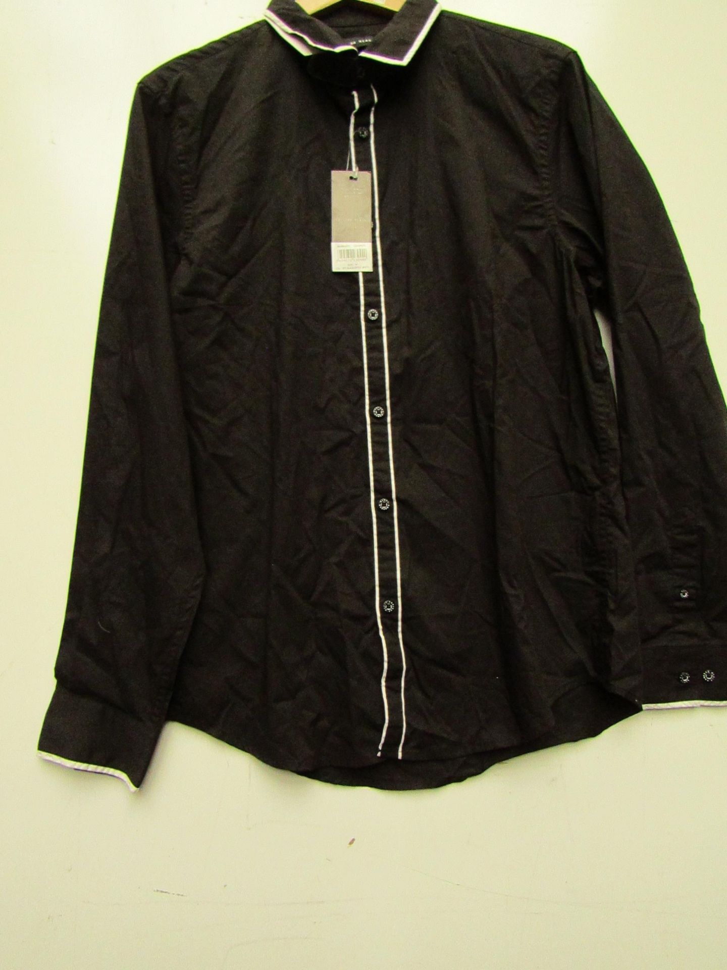 Process Black Mens Long Sleeve Shirt size M with tag see image