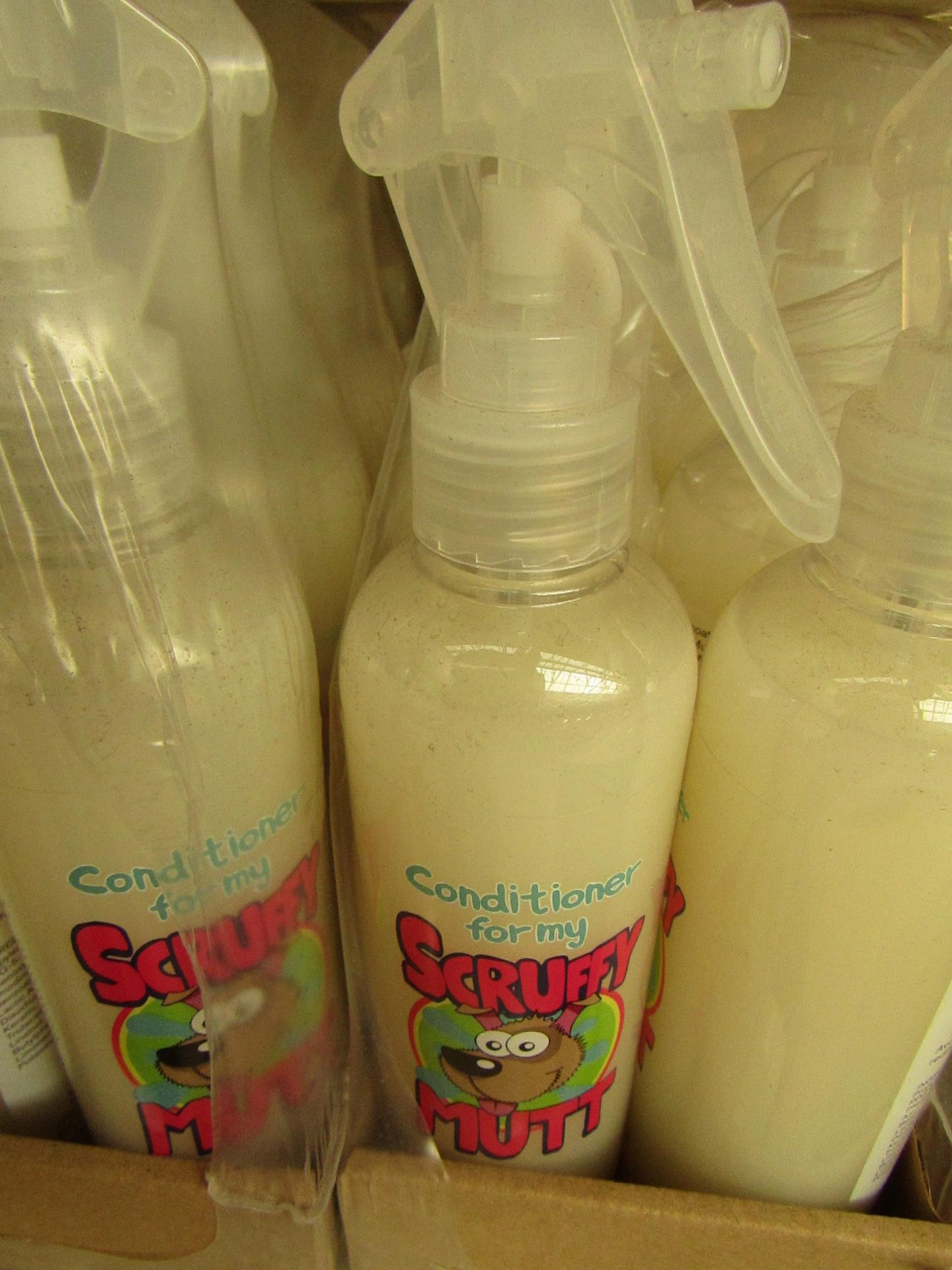 12 x 250ml Conditioner for Your Scruffy Mutt. Unused