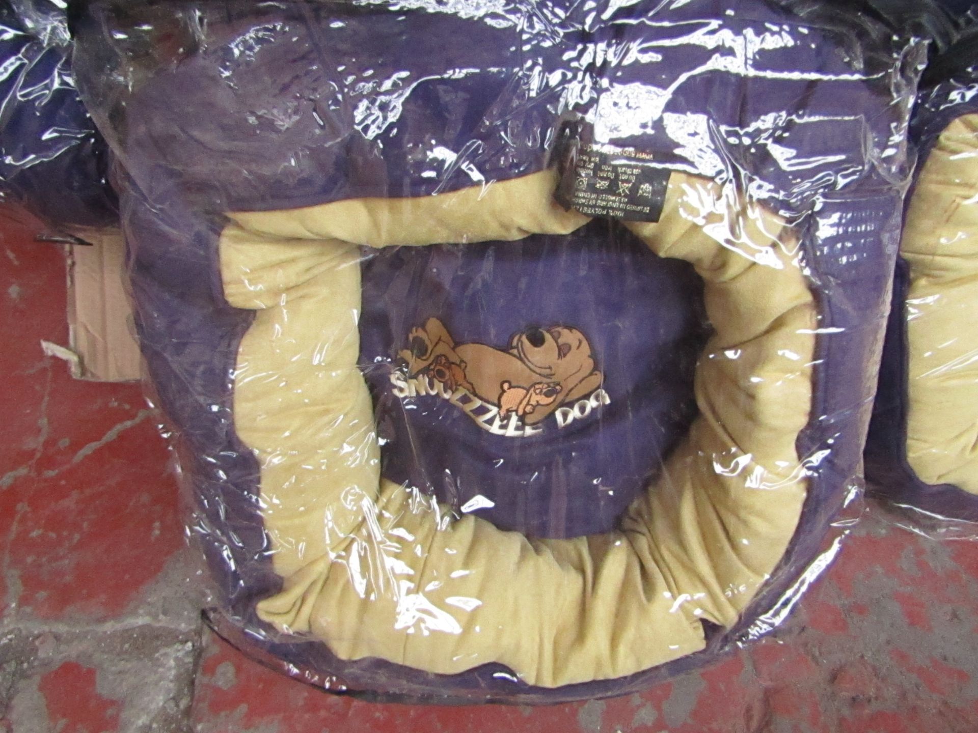 10x Snoozzzeee Dog - Purple Donut Dog Bed (20") - All New & Packaged.