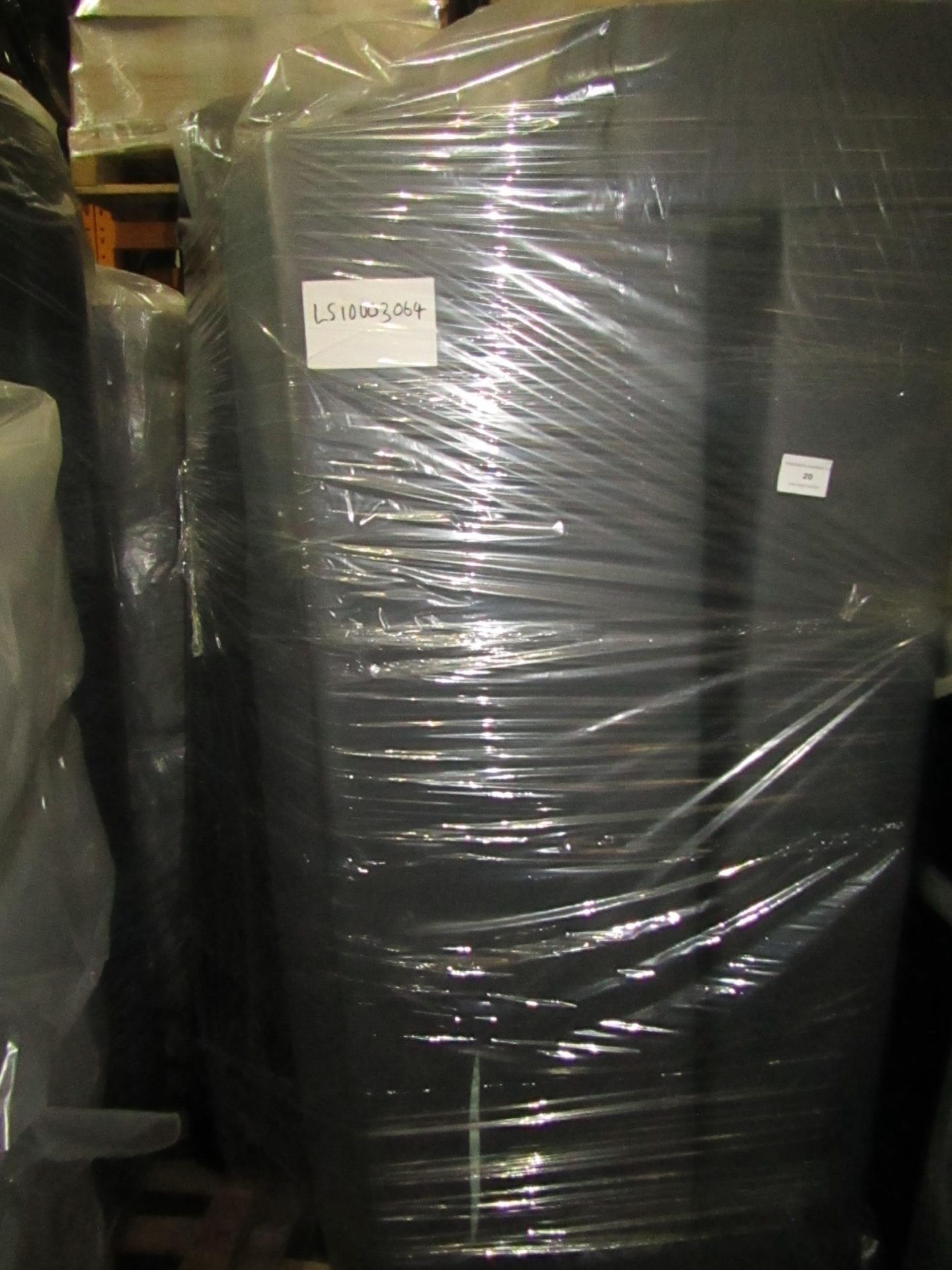 A pallet of 2x raw return sofa  unchecked  untested  returns of various grade -  could be of the