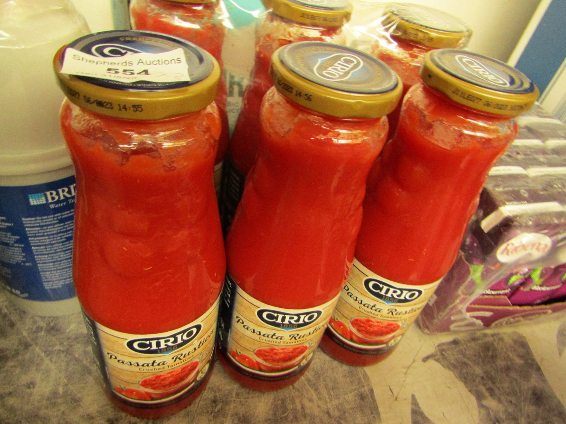 3 x Cirio Passata Rustica 680g Crushed Tomatoes BB 06/2023