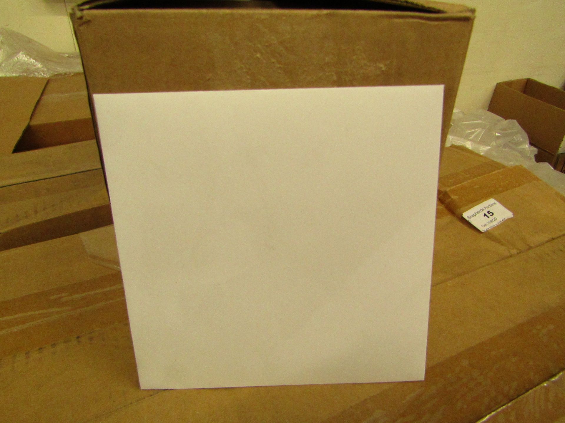 Box of 750 Gummed Bankers Envelopes. 143mm x 143mm. Unused & Boxed (White).