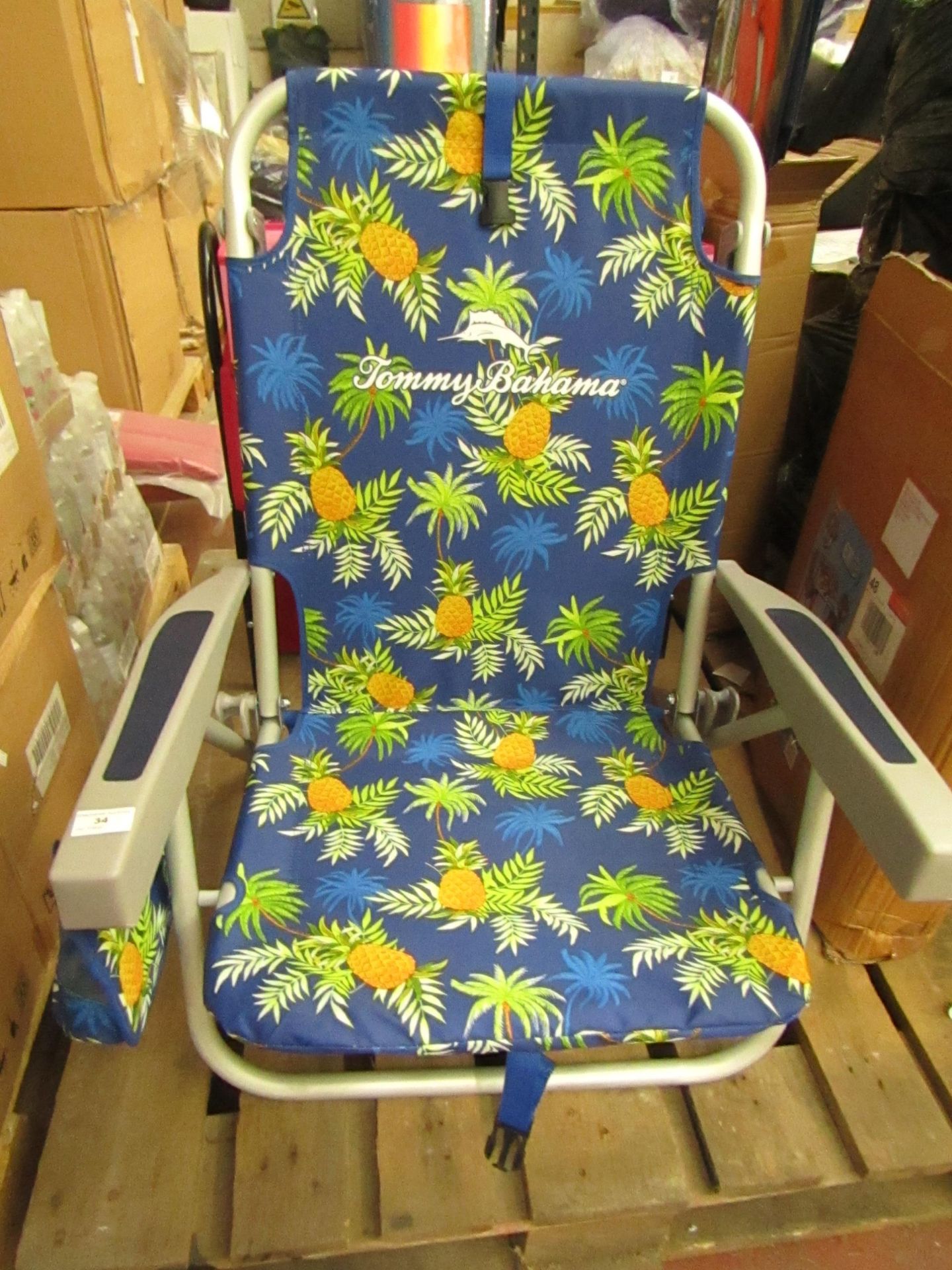 Tommy Bahama Foldaway Camping Chair. Looks Unused