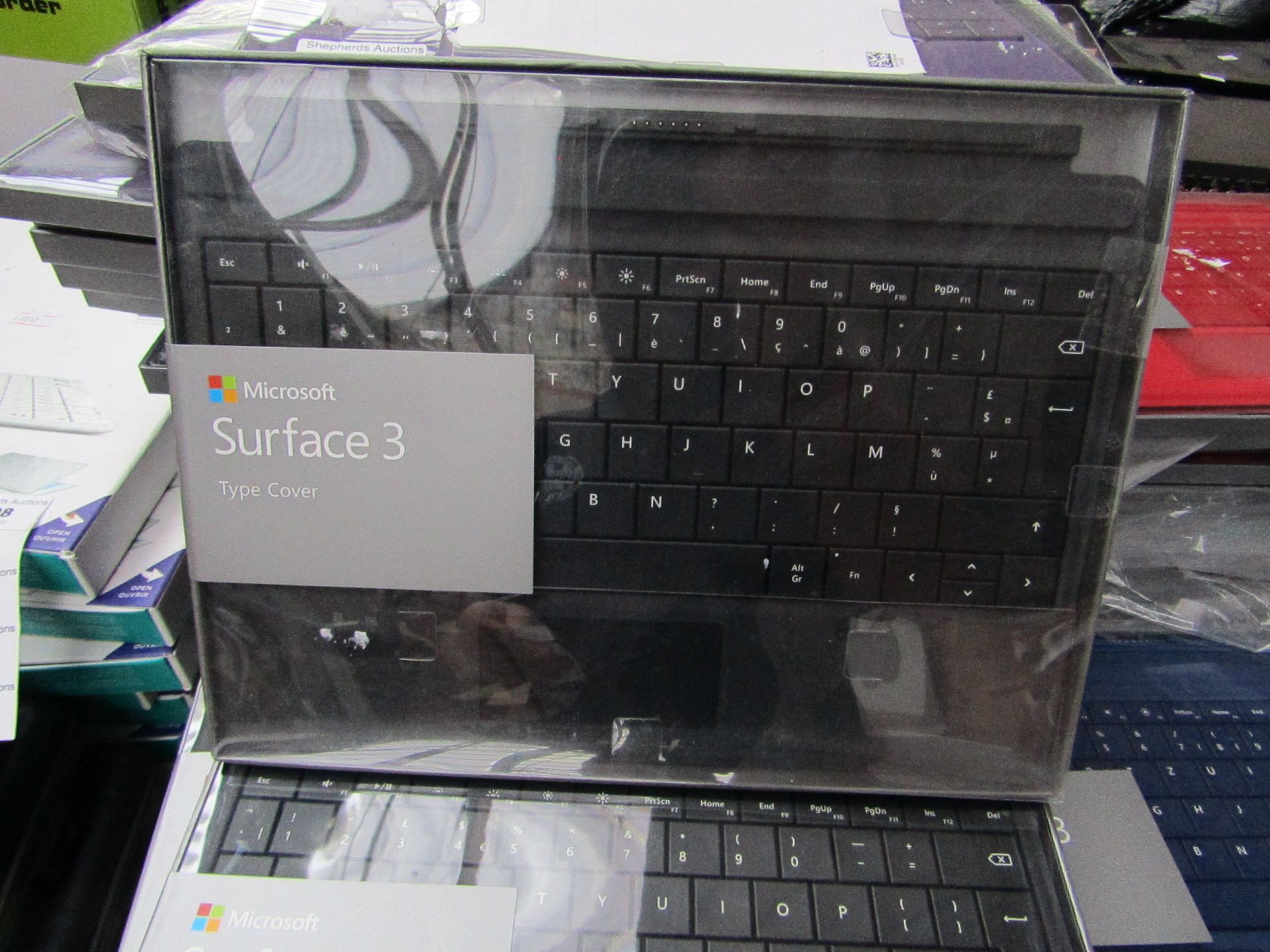 Microsoft Surface 3 Type cover, looks to be unused in original packaging but this is not