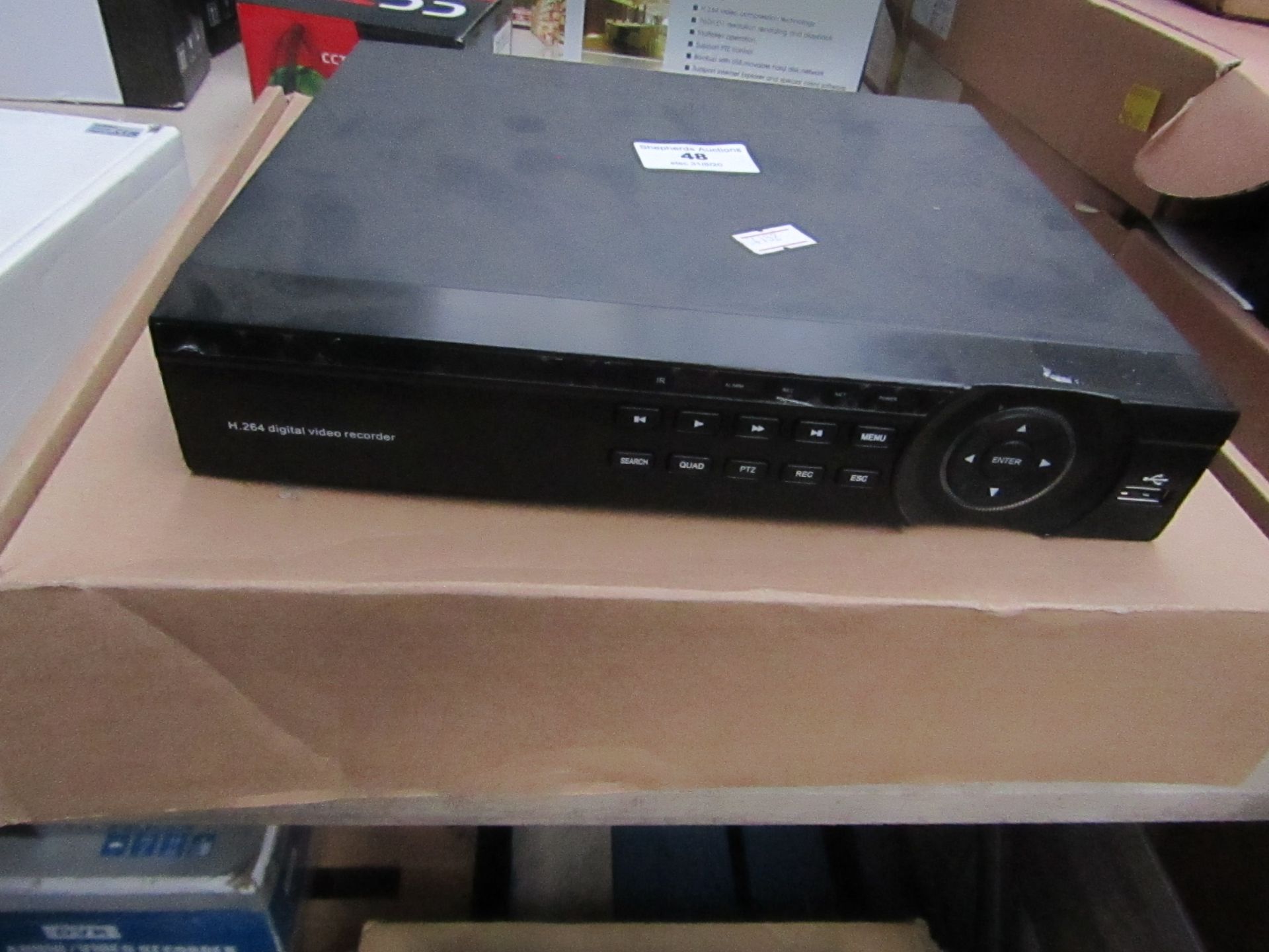 DVR - Digital Video Recorder 4 Channel (H.264 DVR) - Untested & Boxed. | Compatible with digital