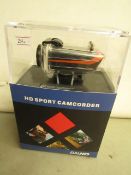 Full HD Sports Camcorder. Model XPC-A105- Orange. Unused & Boxed