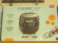 | 1X | DREW AND COLE CLEVER CHEF | BOXED AND REFURBISHED | NO ONLINE RESALE | SKU - | RRP £ 69.