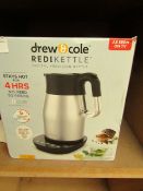 | 1X | DREW AND COLE REDIKETTLE 1.7L | REFURBISHED & BOXED | NO ONLINE RE-SALE | SKU