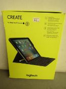 Logitech Create For Ipad Pro 9.7". RRP £129.99. Unused & Boxed