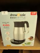 | 1X | DREW AND COLE REDIKETTLE 1.7L | REFURBISHED & BOXED | NO ONLINE RE-SALE | SKU