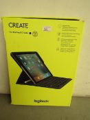 Logitech Create For Ipad Pro 9.7". RRP £129.99. Unused & Boxed