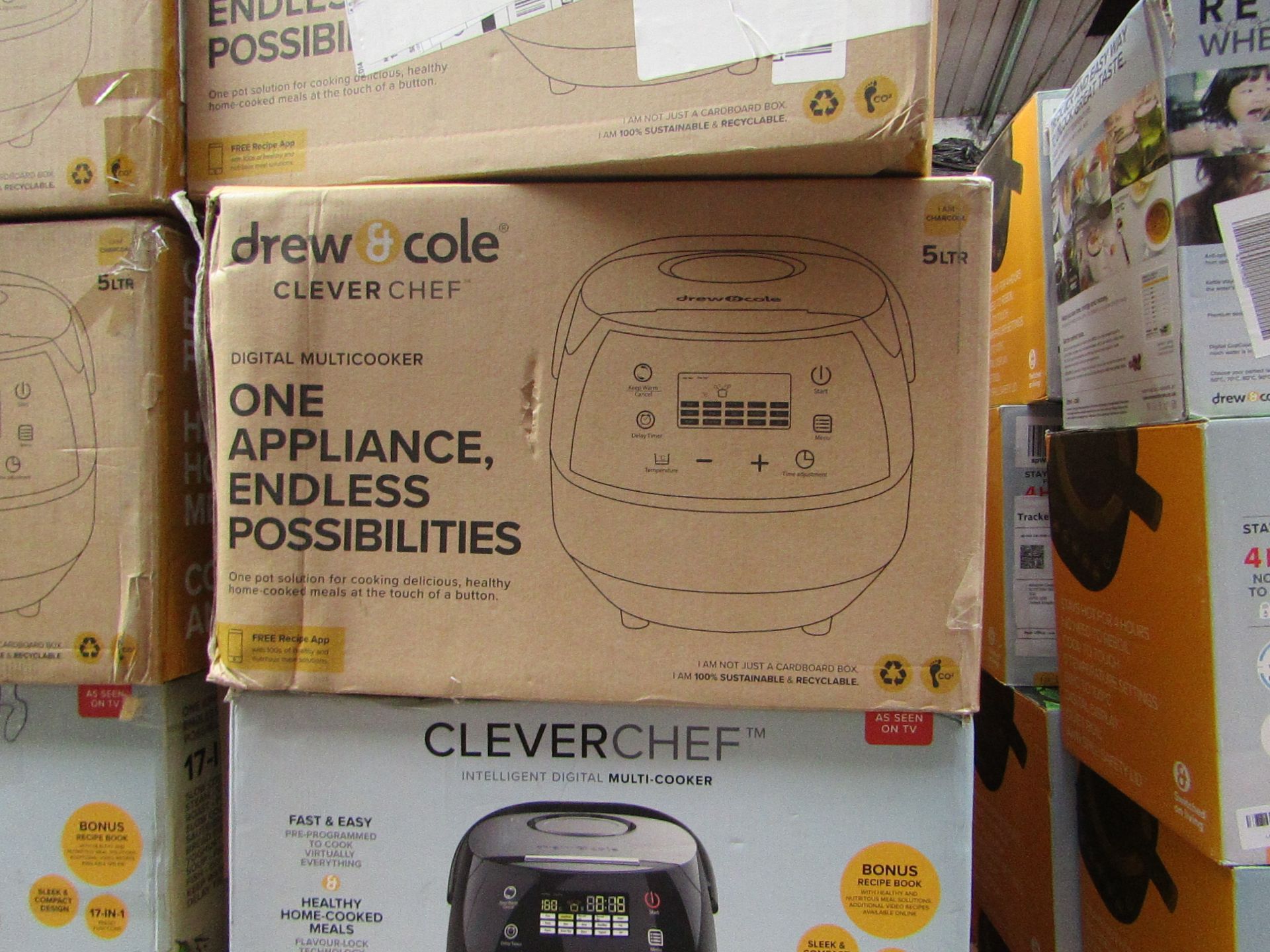 | 5X | DREW AND COLE CLEVER CHEFS | UNCHECKED AND BOXED | NO ONLINE RESALE | SKU C5060541513587 |
