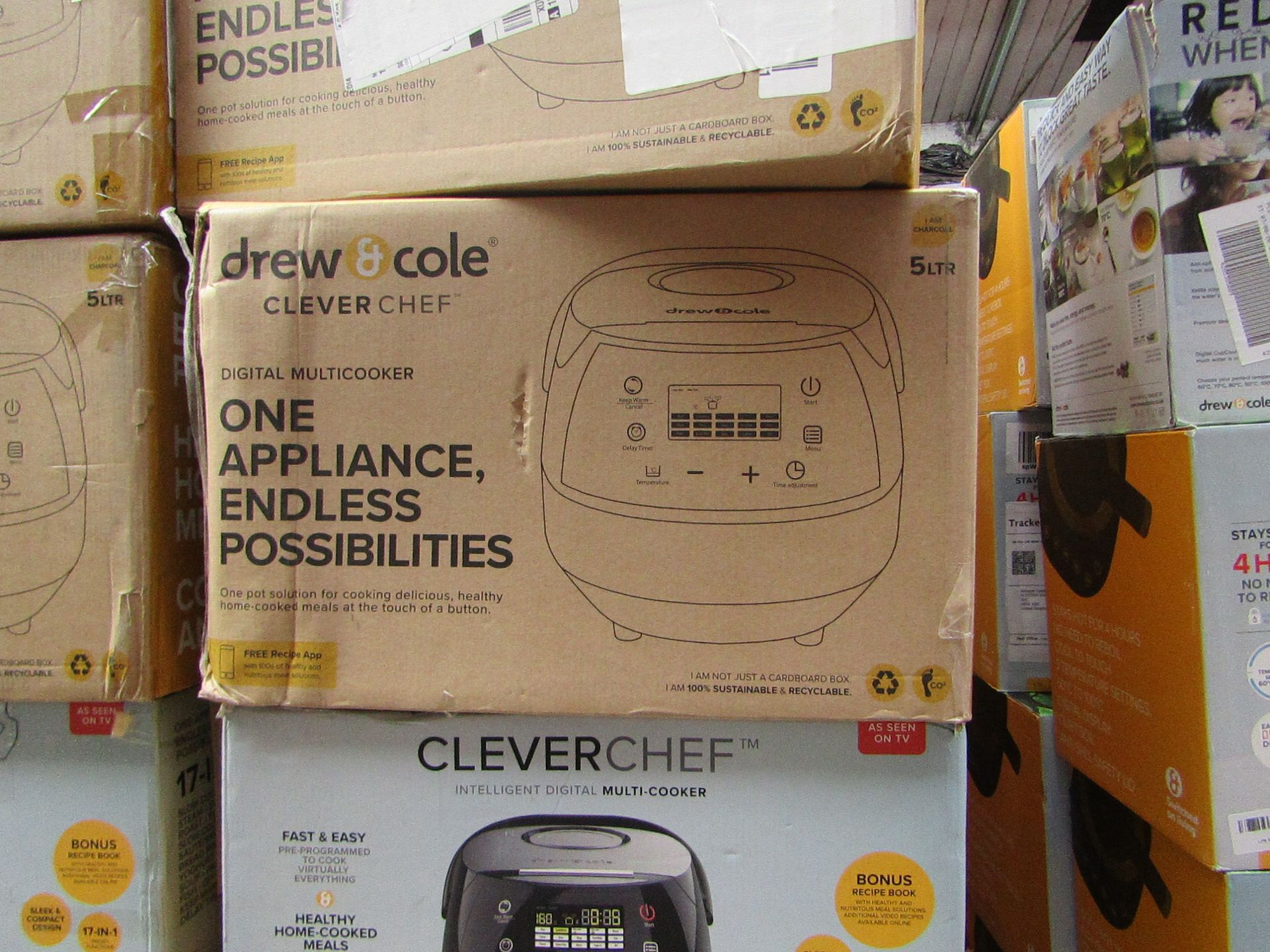 | 5X | DREW AND COLE CLEVER CHEFS | UNCHECKED AND BOXED | NO ONLINE RESALE | SKU C5060541513587 |