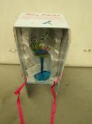 Hand Painted 18th Birthday Wine Glass. Unused & Boxed