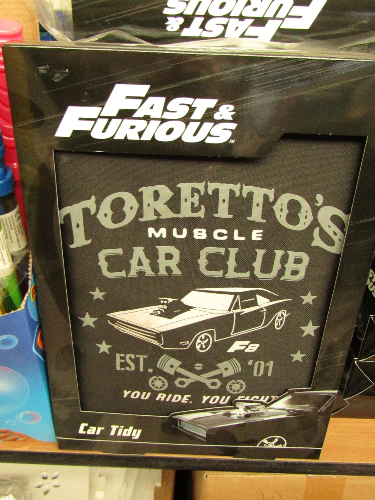 2x Fast & Furious - Car Tidy - New & Boxed.
