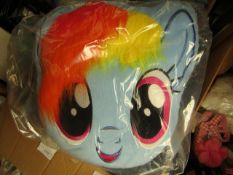2 x My Little Pony Party Cushions. Unused