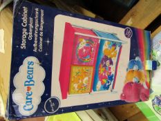 Care Bears Storage Cabinet. Boxed but unchecked