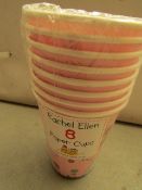 10 Pcks of 8 Birthday Girl Party Cups. Packaged