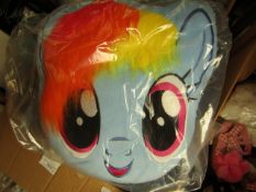 2 x My Little Pony Party Cushions. Unused
