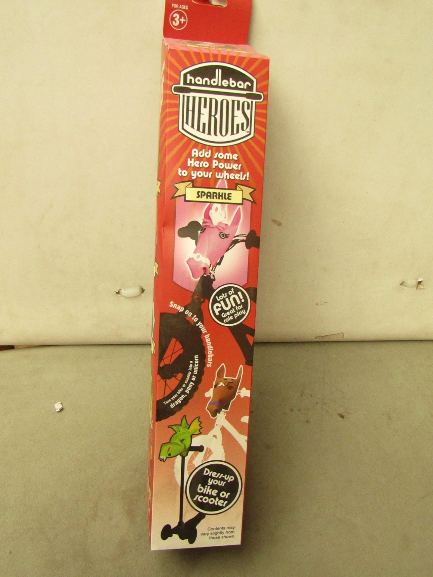 1x Handle Bar handlebar Heroes Sparkle Bike Accessory - New & Boxed