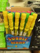 24x Large Bubble Wands - New & Boxed