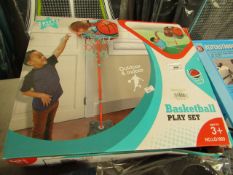 Basketball Play Set. Boxed but unchecked