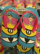 5x Gola - Flip Flops - Size 4 - New & Packaged.