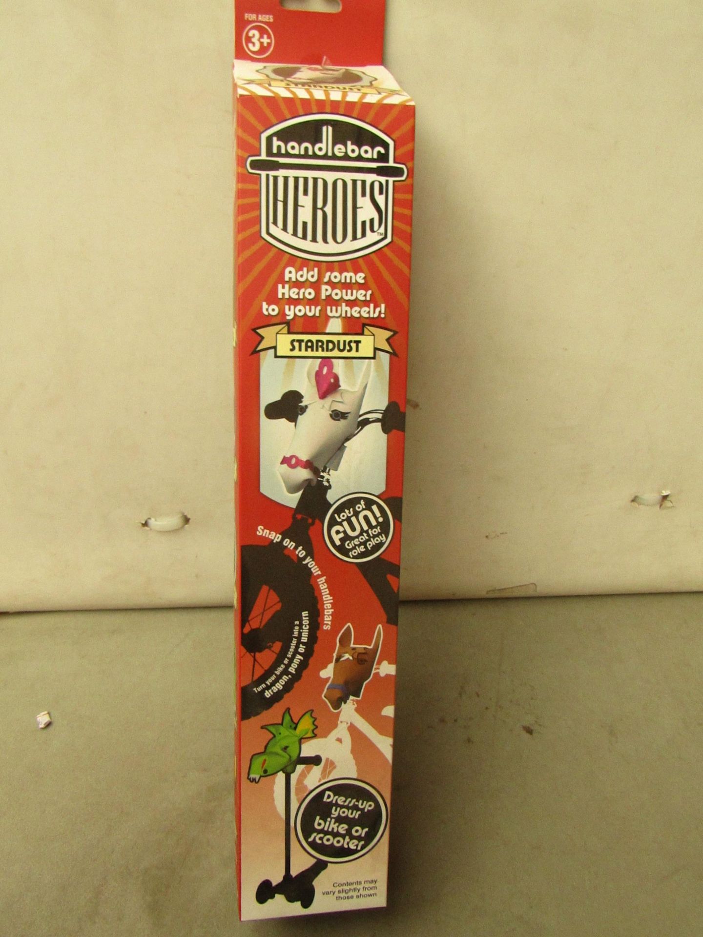 1x Handle Bar handlebar Heroes Stardust Bike Accessory - New & Boxed