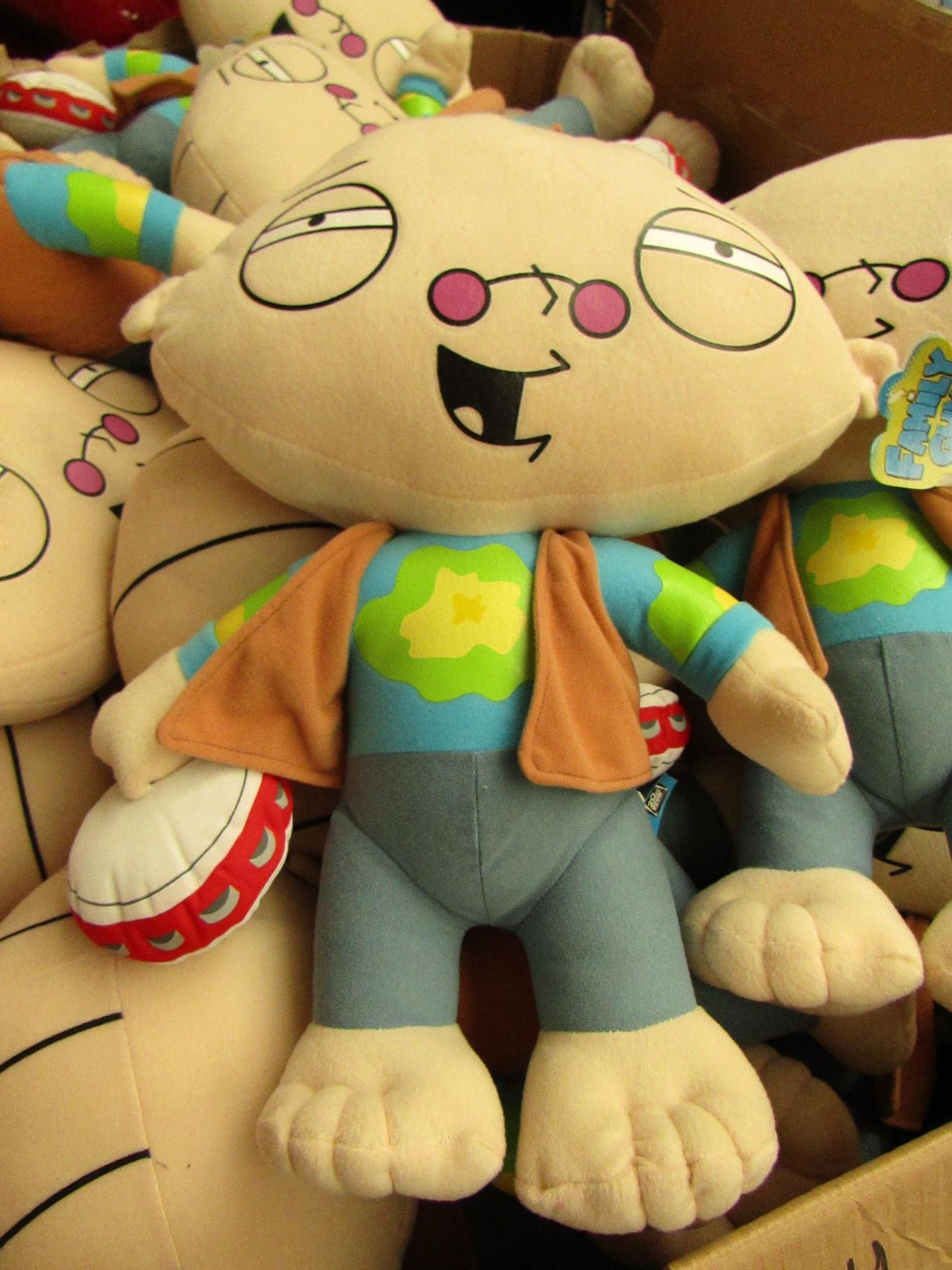 Family Guy Stewie 54cm teddy. See Image For Design. Unused with Tags