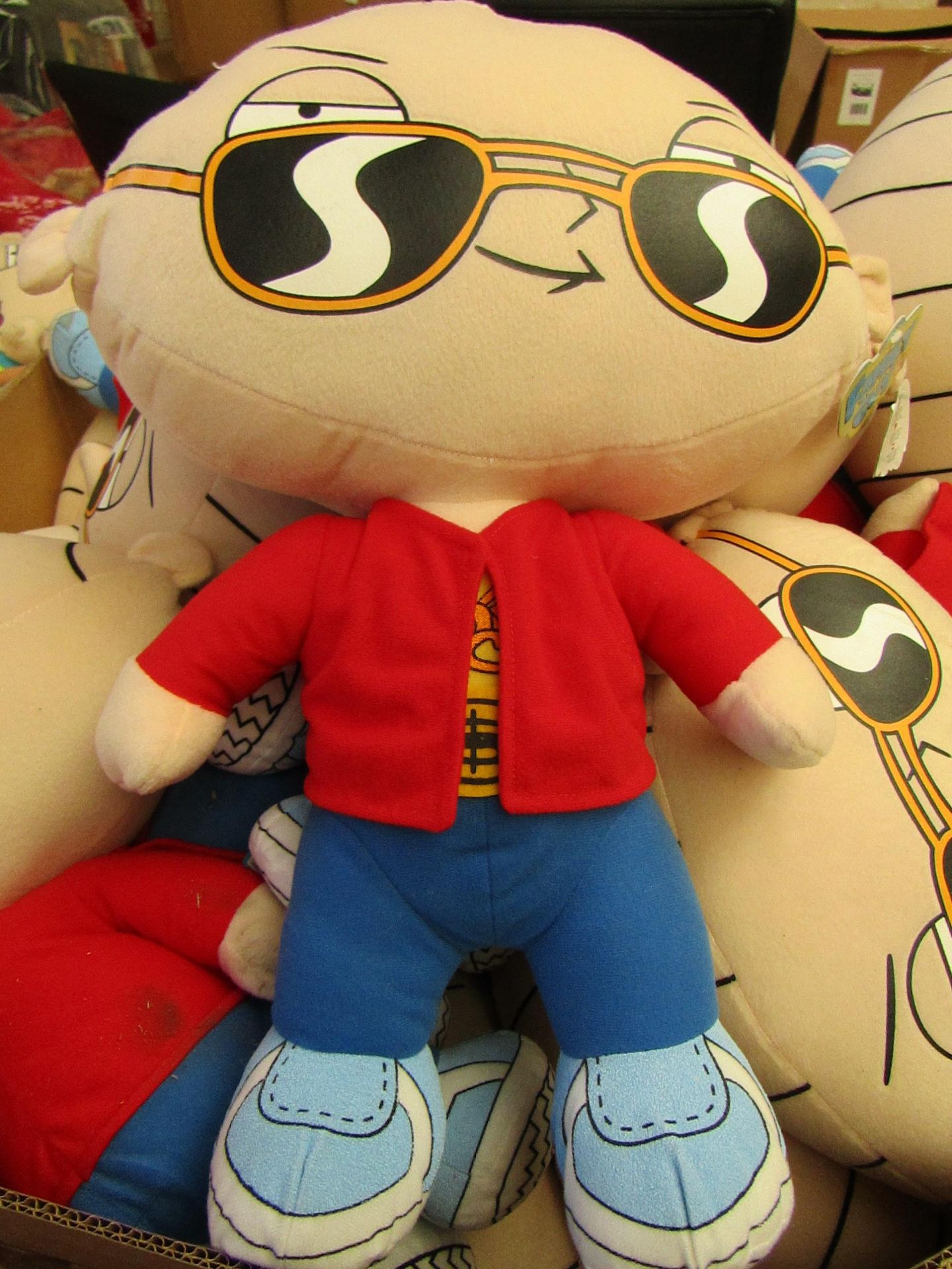 Family Guy Stewie 54cm teddy. See Image For Design. Unused with Tags