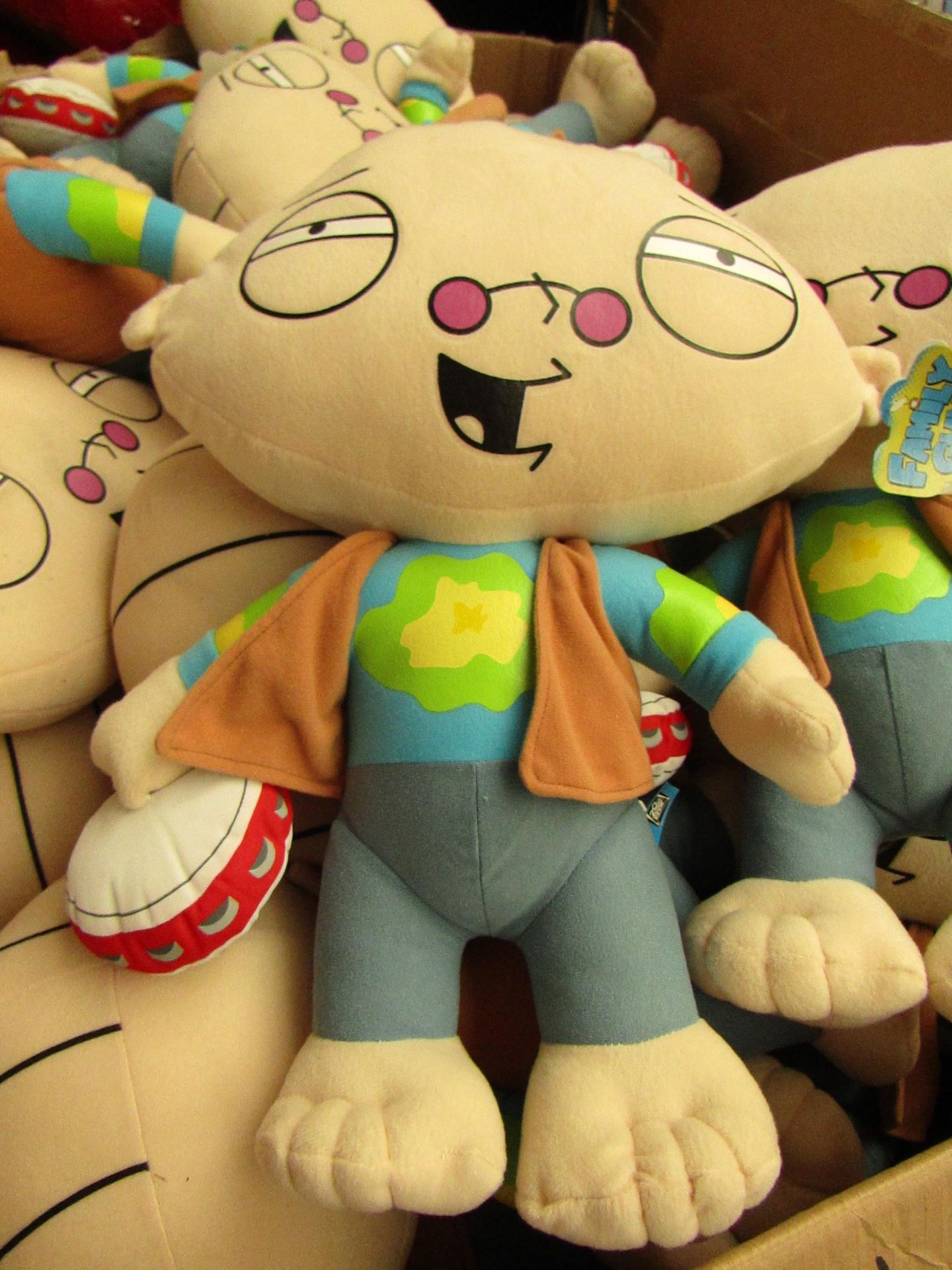 Family Guy Stewie 54cm teddy. See Image For Design. Unused with Tags