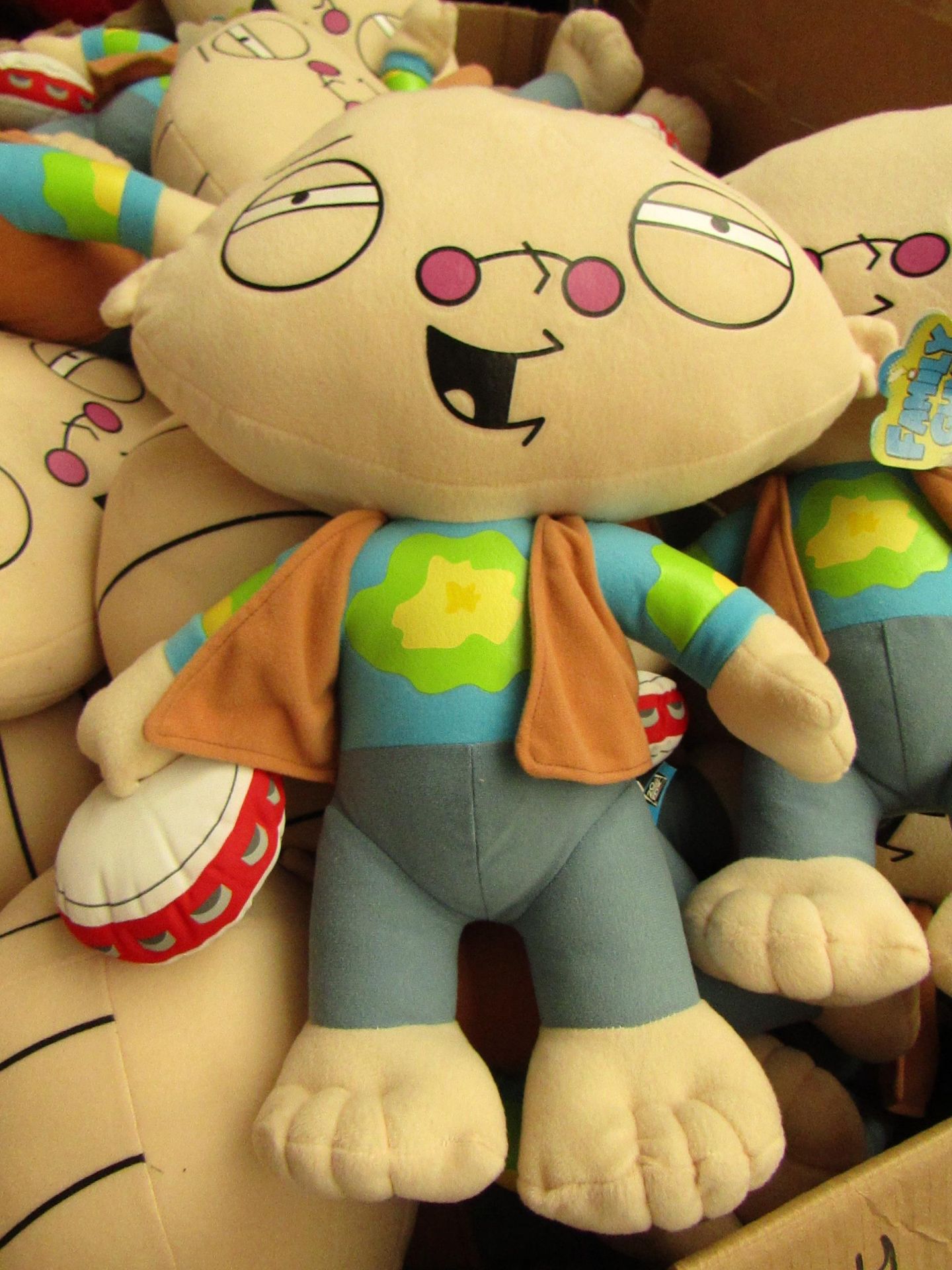 Family Guy Stewie 54cm teddy. See Image For Design. Unused with Tags