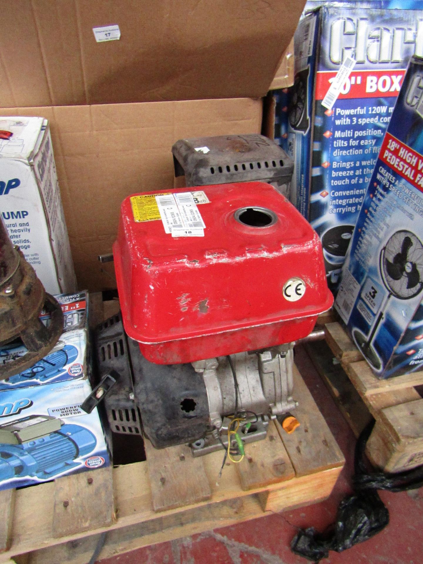 1x PLS260 ENGINE 8772, This lot is a Machine Mart product which is raw and Compressorletely