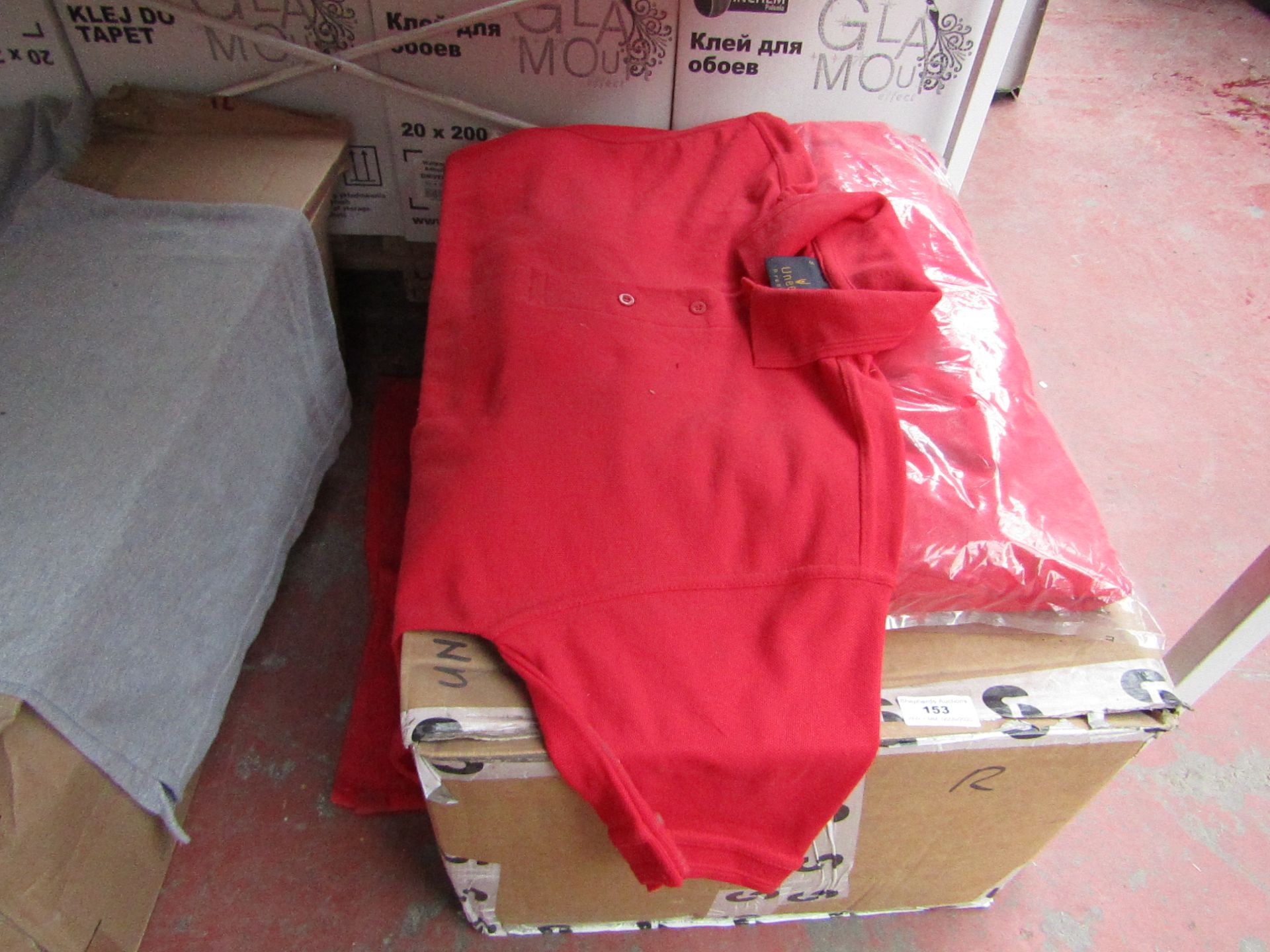 Box of Approx 30 Unseek - RedWork Shirts - Size Small - Boxed.